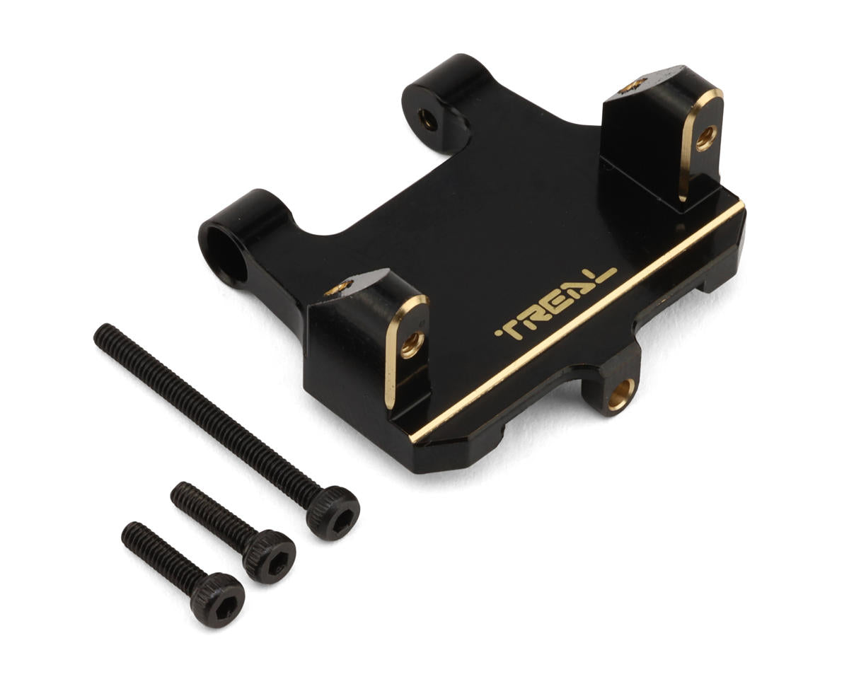 Treal TASCENT18-13 Redcat Ascent-18 CNC-Machined Brass Servo Mount (Black) (18.1g)