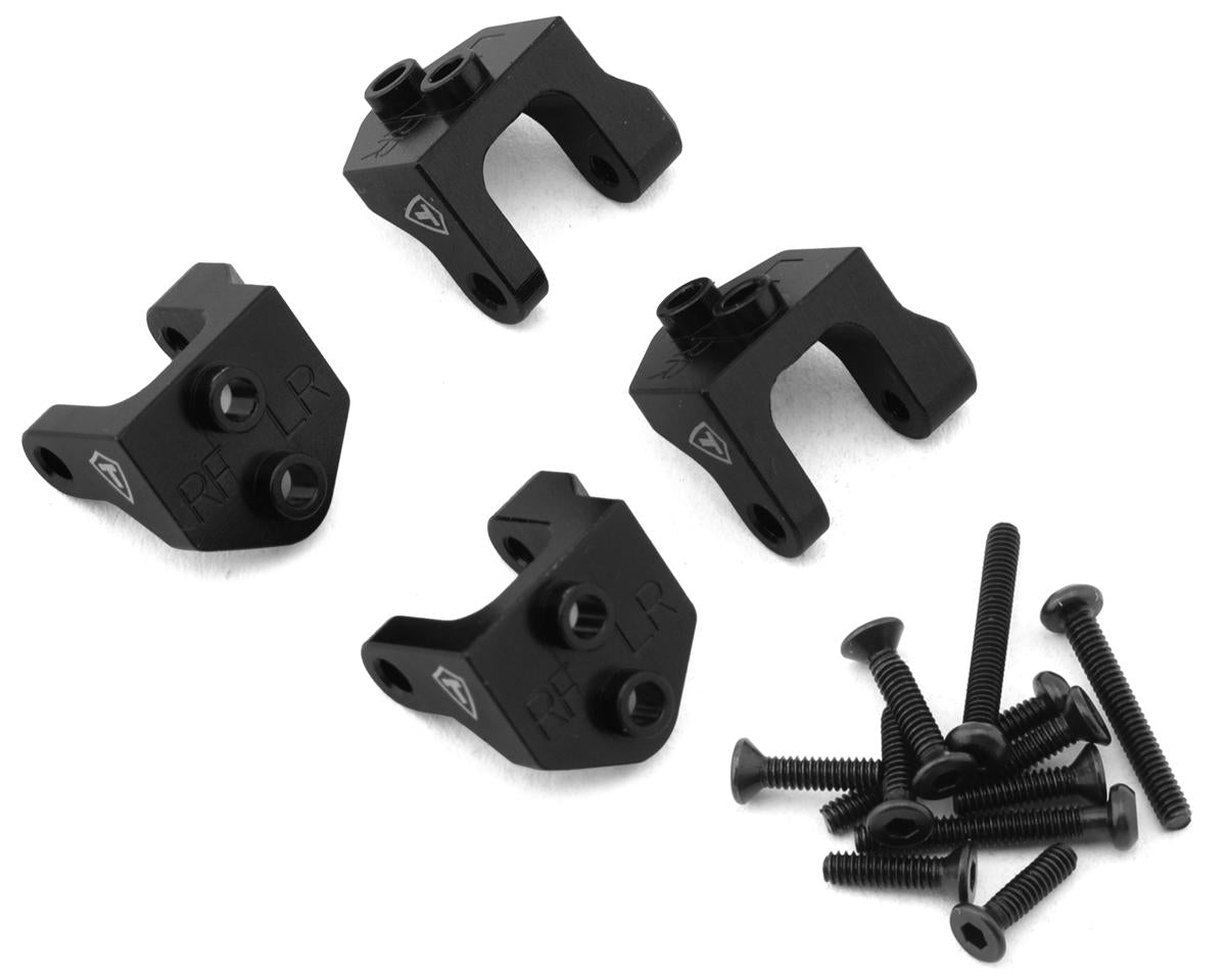 Treal Hobby LMT18-31 Losi Mini LMT Aluminum Upper Shock & Links Mounts (Black) (4)