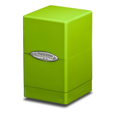 Ultra Pro 84179 Satin Tower Deck Box - Lime Green