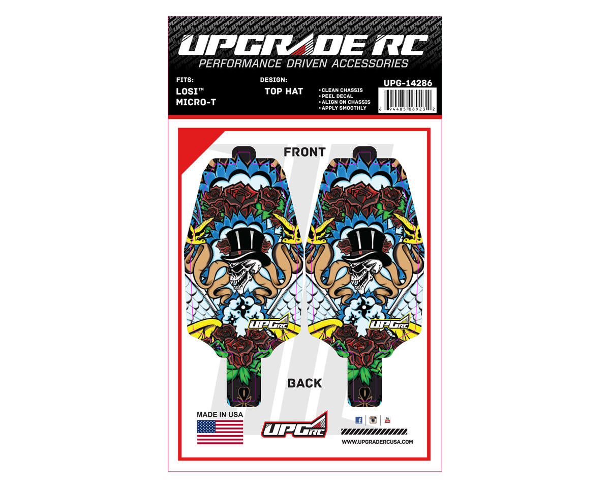 UpGrade RC 14286 Chassis Protector for Losi® Micro-T (TopHat) (2)