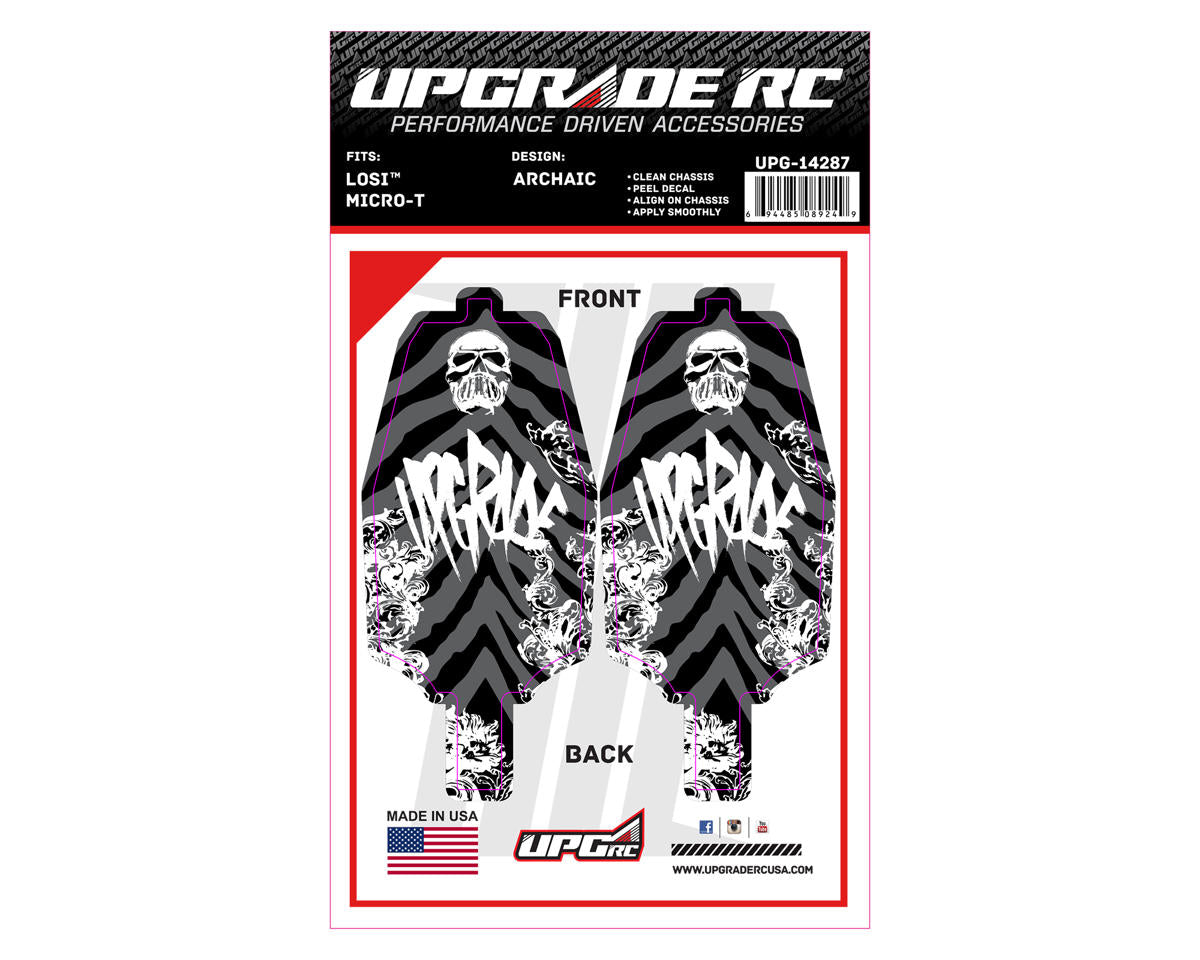 UpGrade RC 14287 Chassis Protector for Losi® Micro-T (Archaic) (2)