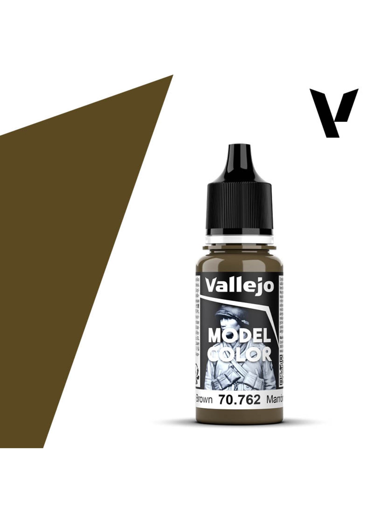 Vallejo Model Color (115) 70.762 Grey Brown 18ml
