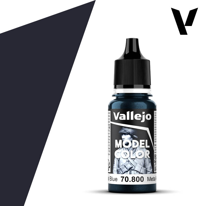 Vallejo Model Color (204) 70.800 Gun Metal Blue 18ml