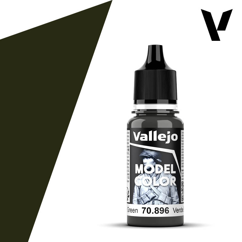 Vallejo Model Color (102) 70.896 Extra Dark Green 18ml