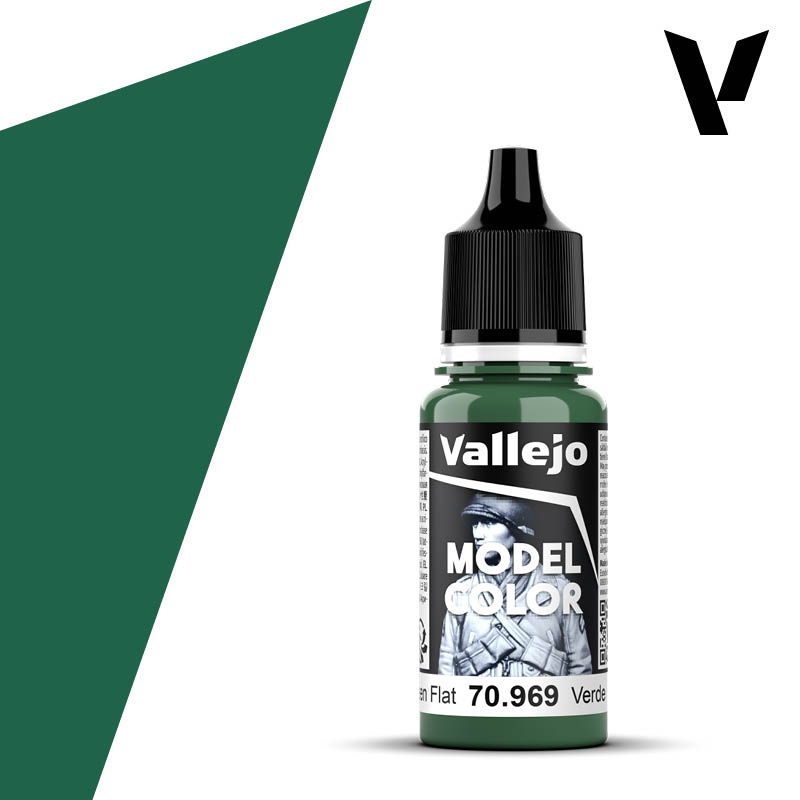 Vallejo Model Color (078) 70.969 Park Green Flat 18ml