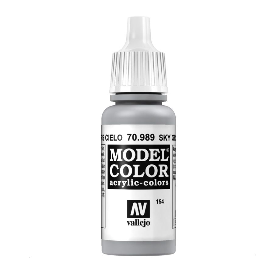 Vallejo Model Color (176) 70.989 Sky Grey 18ml