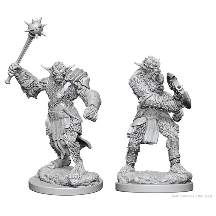 WIZKIDS 72562 DUNGEONS AND DRAGONS: NOLZUR'S MARVELOUS UNPAINTED MINIATURES -W1-BUGBEARS