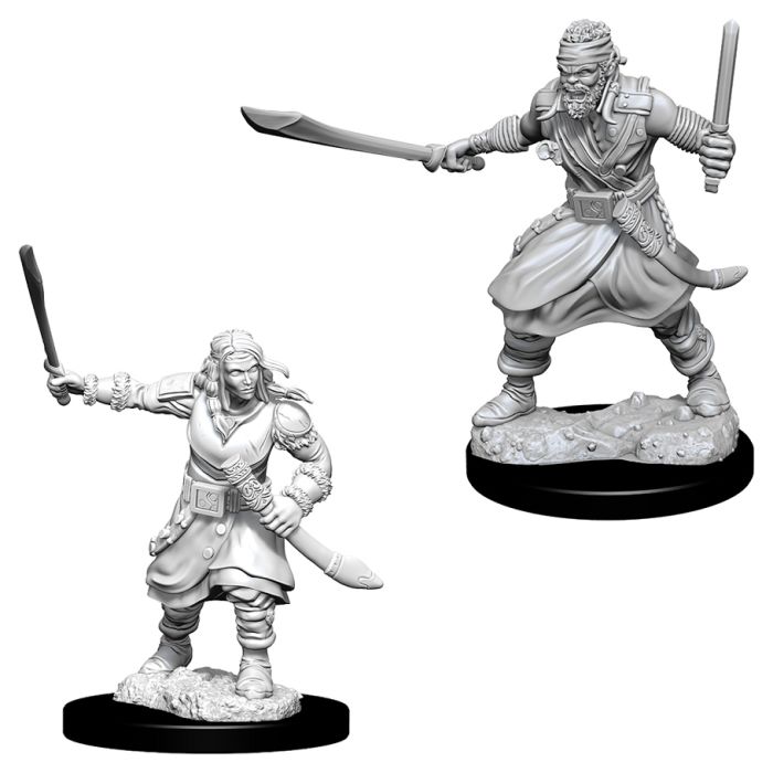 WIZKIDS 73677 D&D: Nolzur's Marvelous Minis: Bandits W8 (Unpainted)