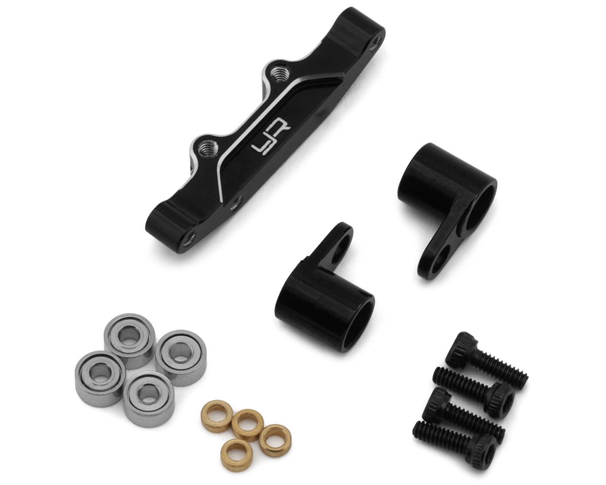 Yeah Racing LSMB-007BK Losi® Micro-B Aluminum Bellcrank Assembly Set (Black)