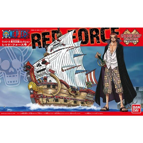 Bandai 2156341 One Piece Grand Ship Collection Red Force Model Kit