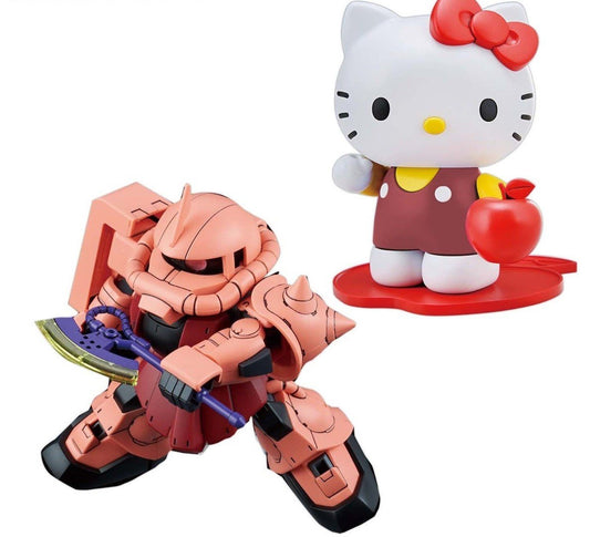 Bandai 5061029 2554762 SDGCS: Hello Kitty x MS-06S Char's Zaku II Pink