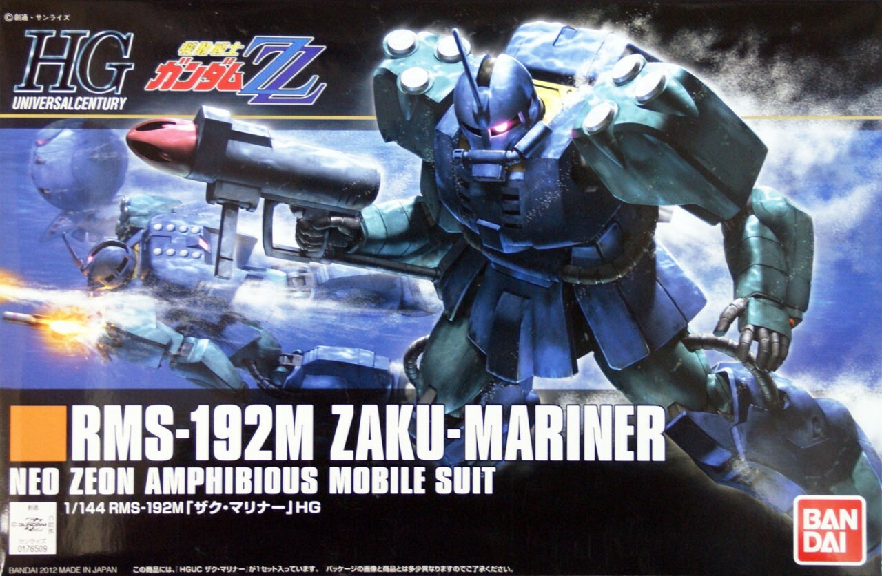 Bandai 2176837 HGUC #143 1/144 RMS-192M Zaku Mariner