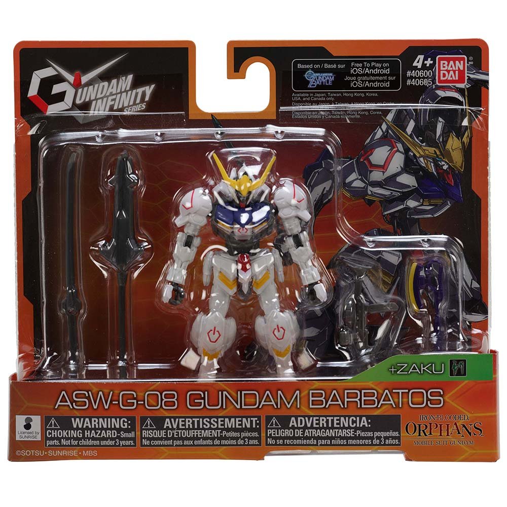 Bandai 40605 Gundam Infinity Barbatos Action Figure