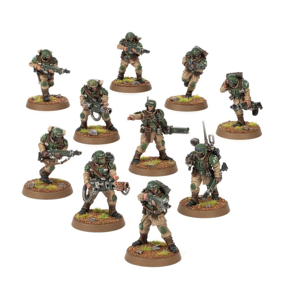 Citadel 47-33 Warhammer 40,000 Astra Militarum: Cadian Shock Troops