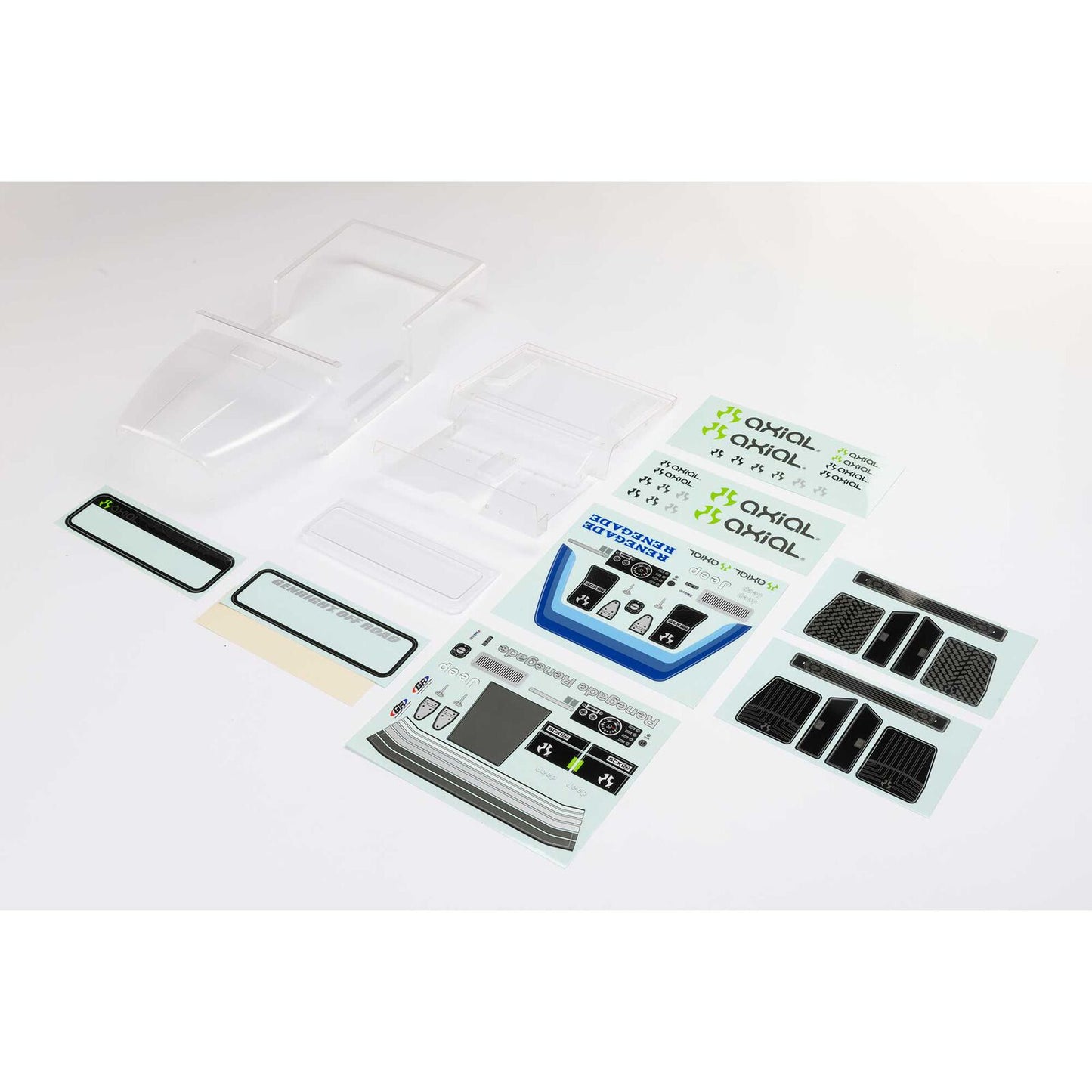Axial 230057 SCX10 III Jeep CJ-7 Body Set (Clear)
