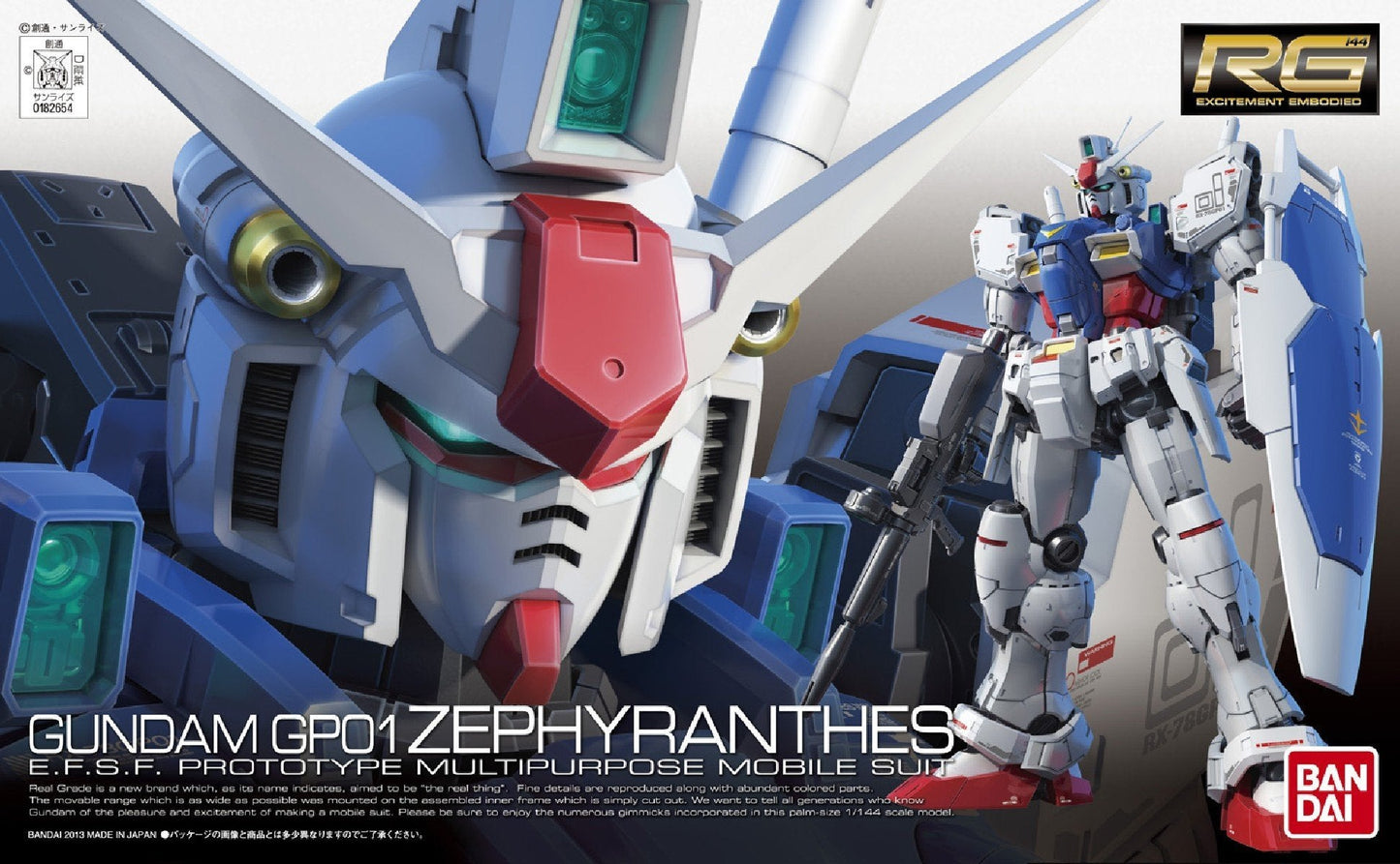 Bandai 5061824 2211986 RG #012 Gundam GP01 Zephyranthes