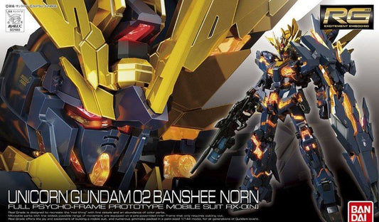 Bandai 5061621 2403825 Gundam RG #27 Unicorn Gundam 02 Banshee Norn