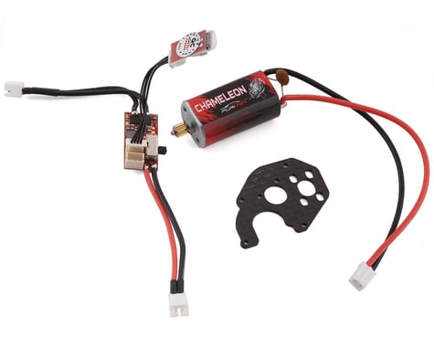 Furitek 2077 SCX24 Igmelon Brushed Motor/ESC Combo w/ Motor Plate