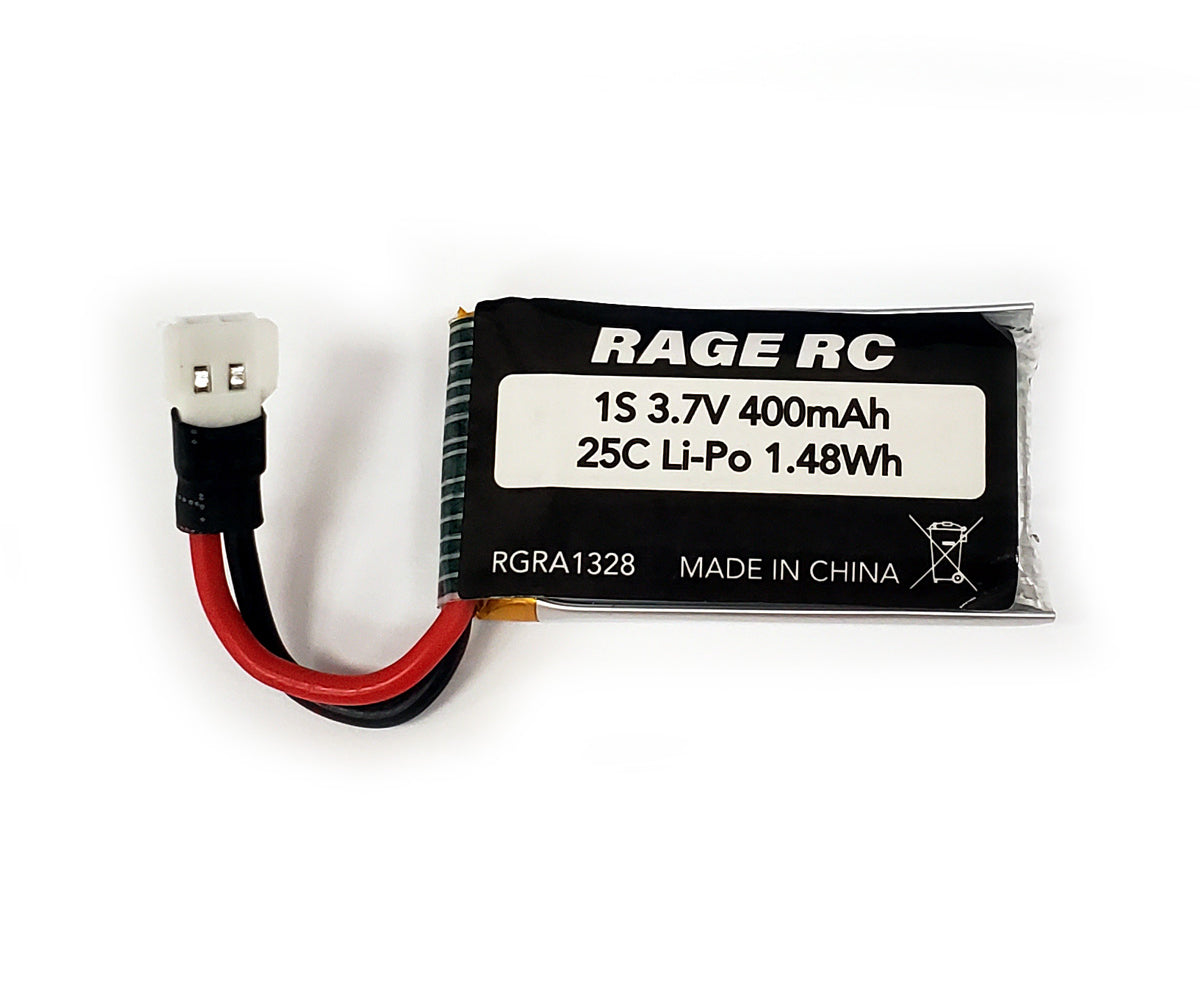 Rage RC A1328 3.7V 400mAh 25C LiPo Battery