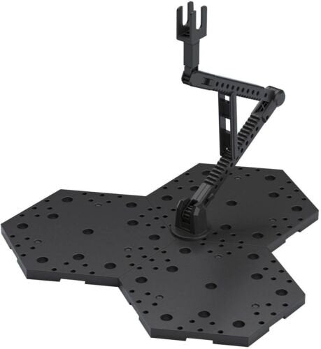 Bandai 5058815 2410267 1/100 Action Base 4 Display Stand (Black) For Gundam Model Kits