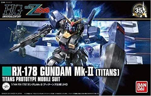 Bandai 5057985 2310610 HGUC #194 RX-178 Gundam Mk-II (Titans)