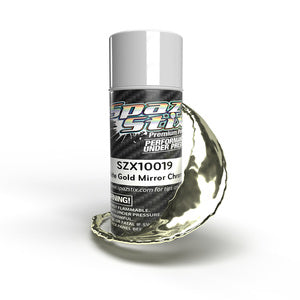 SpazStix 10019 White Gold Mirror Chrome Aerosol Paint