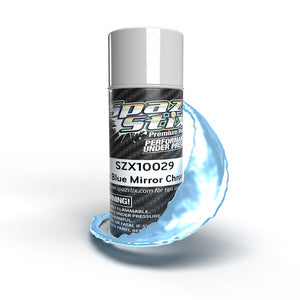 SpazStix 10029 Sky Blue Mirror Chrome Aerosol Paint