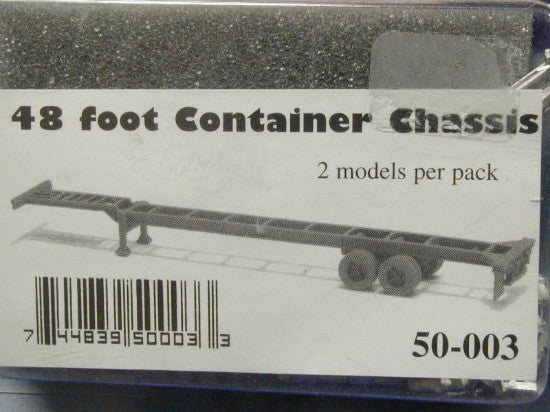 Road Master 50003 N Scale 48 Foot Container Chassis