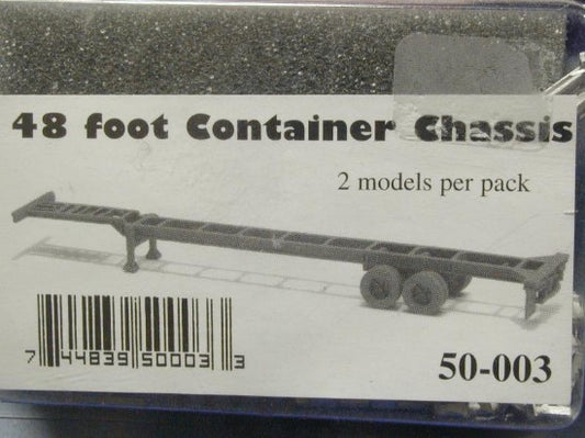 Road Master 50003 N Scale 48 Foot Container Chassis