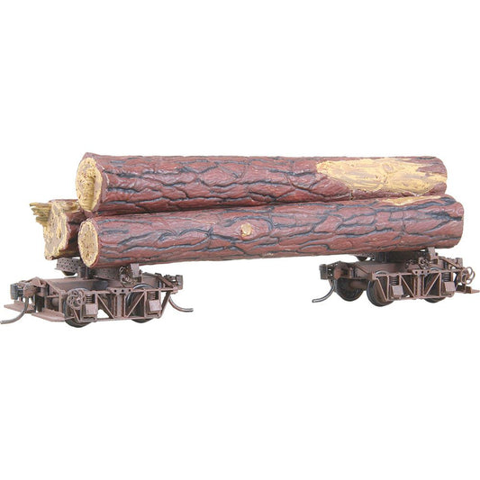 Kadee 101 #101 HO Scale Disconnect Log Car Trucks with logs Kit