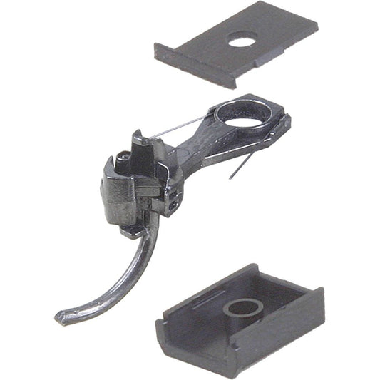 Kadee 119 HO Scale SE Shelf Whisker® Metal Couplers with Gearboxes - Medium (9/32") Centerset Shank