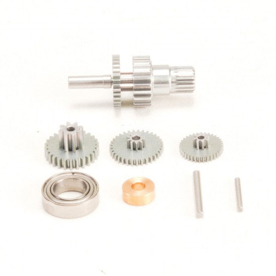 PN Racing 500833G Replacement Titanium Gear Set (Pins & Bearings Included) for V3 Anima Micro Servo