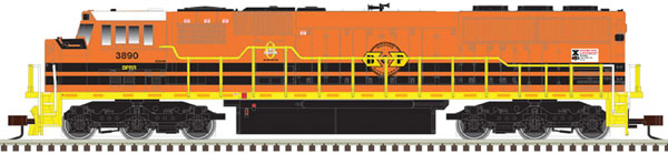 Atlas 40005237 N EMD SD60M w/ Ditch Lights - ESU LokSound & DCC - Master Gold -- Buffalo & Pittsburgh #3888