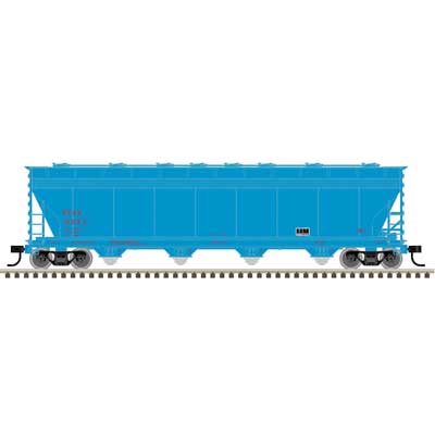 Atlas 20007365 HO ACF 5250 Covered Hopper - RTR - Master Plus -- BF Goodrich #1253