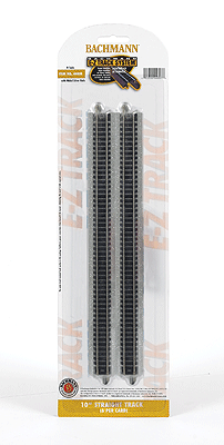 Bachmann 44815 N 10" Straight Nickel Silver Track
