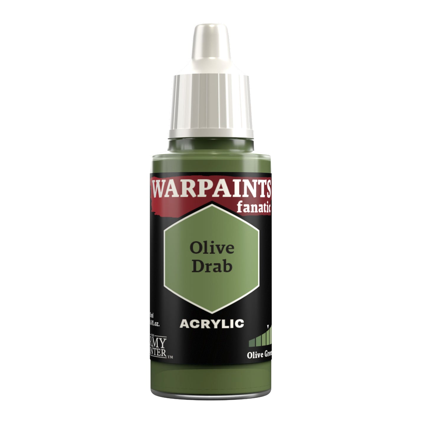 Army Painter WP3070 Warpaints Fanatic: Olive Drab