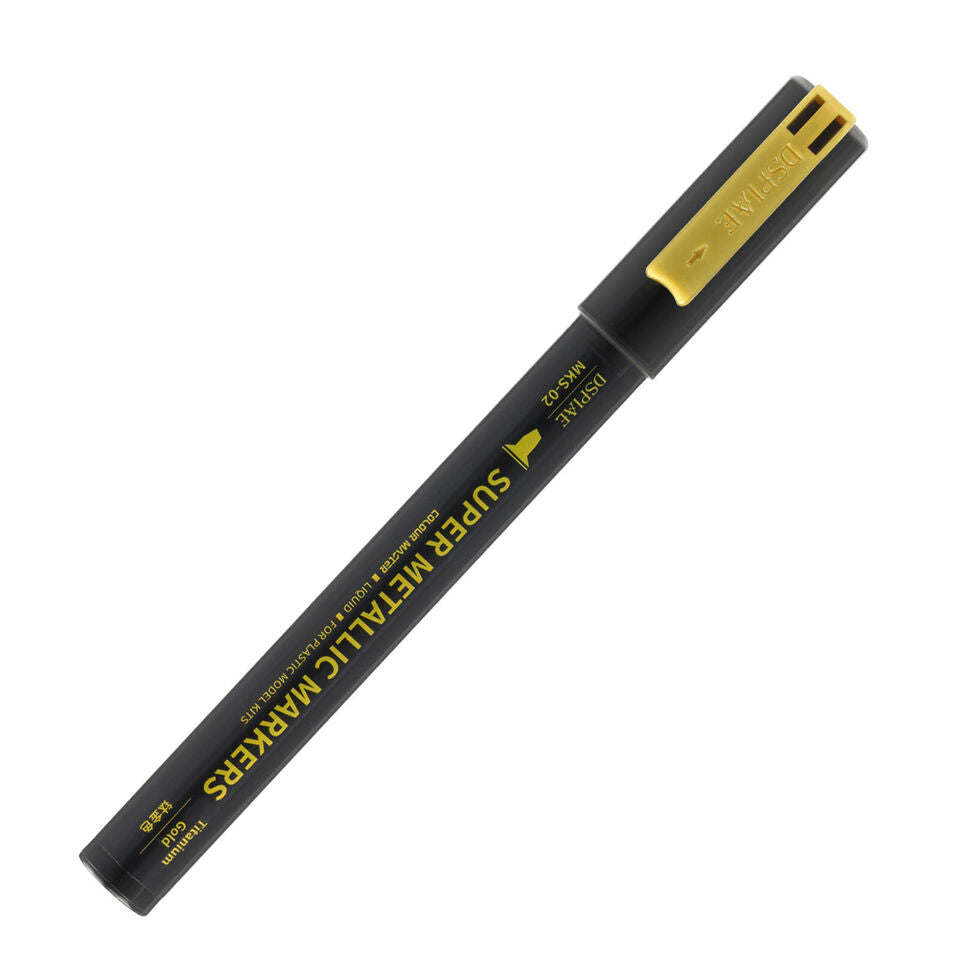 Dspiae MKS-02 Super Metallic Color Markers - Titanium Gold