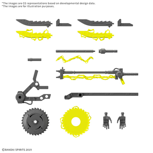 Bandai 2773789 30 Minutes Missions 1/144 Customize Weapon (Plasma Weapon)