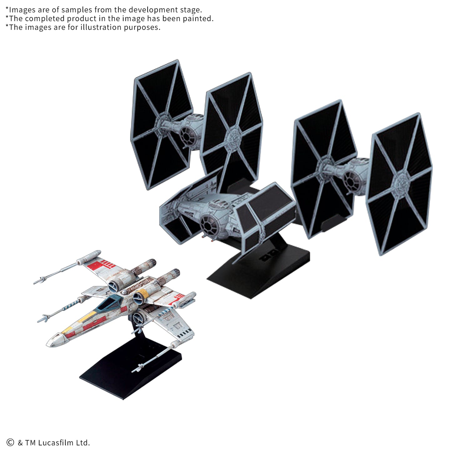 Bandai 2825324 STAR WARS: Vehicle Model 020 Trench Run Set