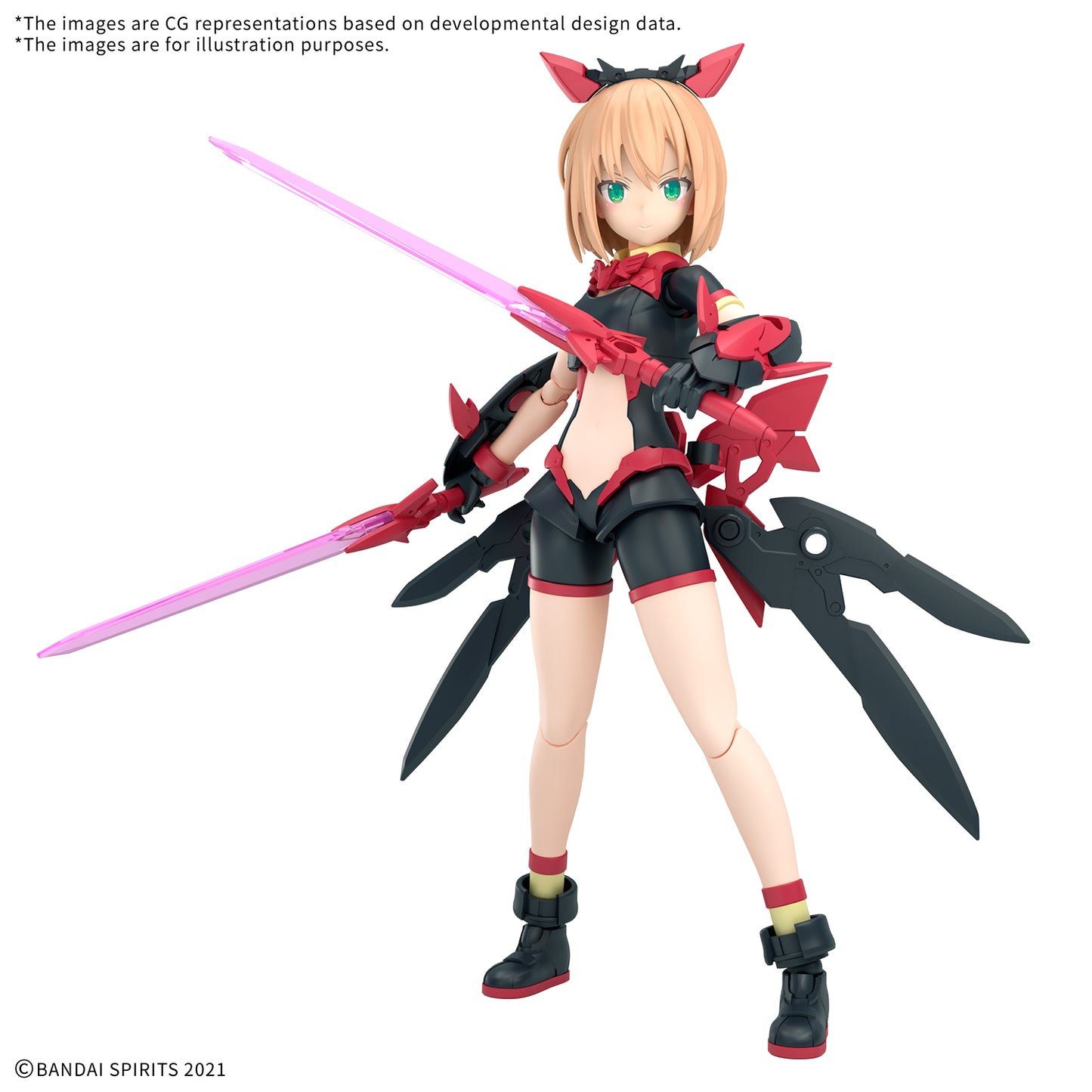 Bandai 2773828 30MS Tiasha (Dahlia Wear) [Color B]