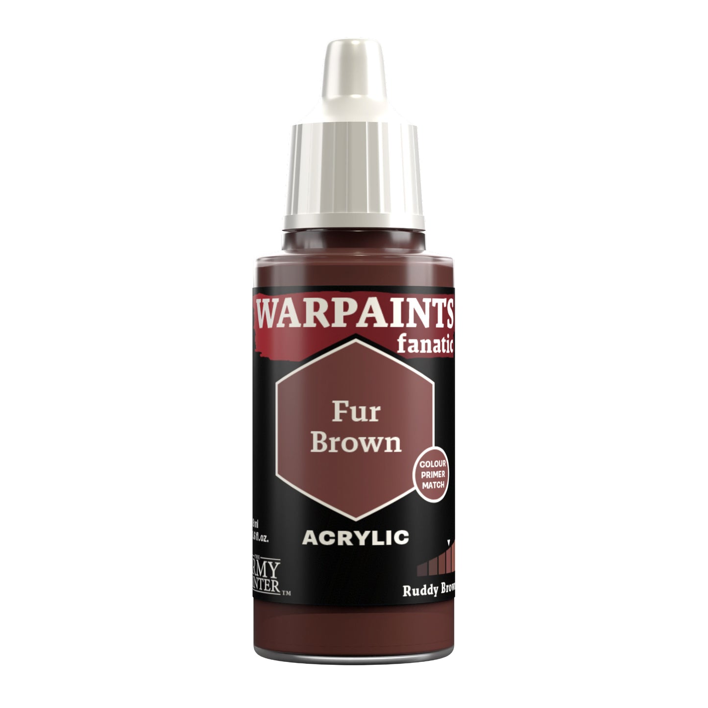 Army Painter WP3112 Warpaints Fanatic: Fur Brown