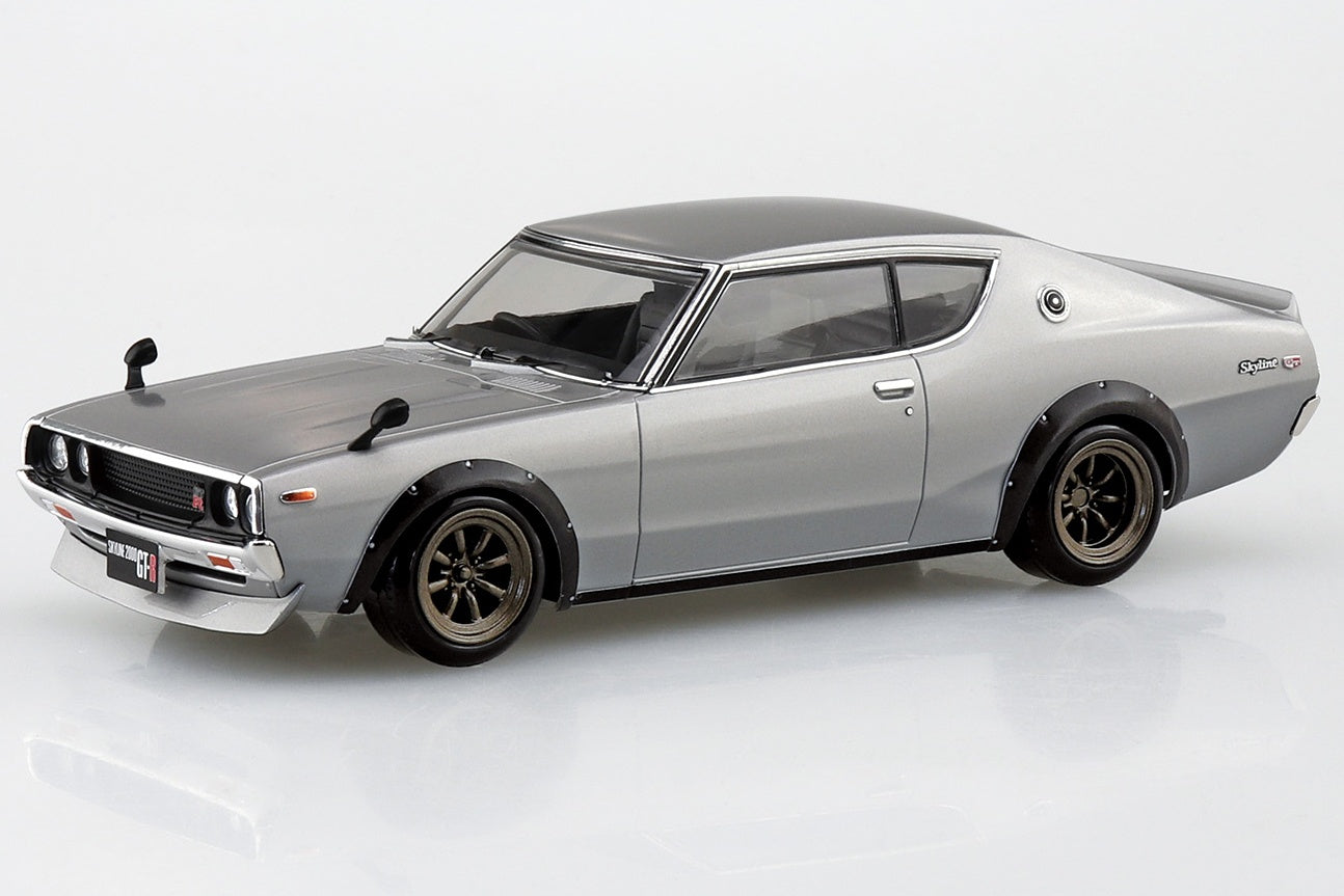 Aoshima 06682 1/32 #19-SP1 Nissan C110 Skyline GT-R Custom (Silver)