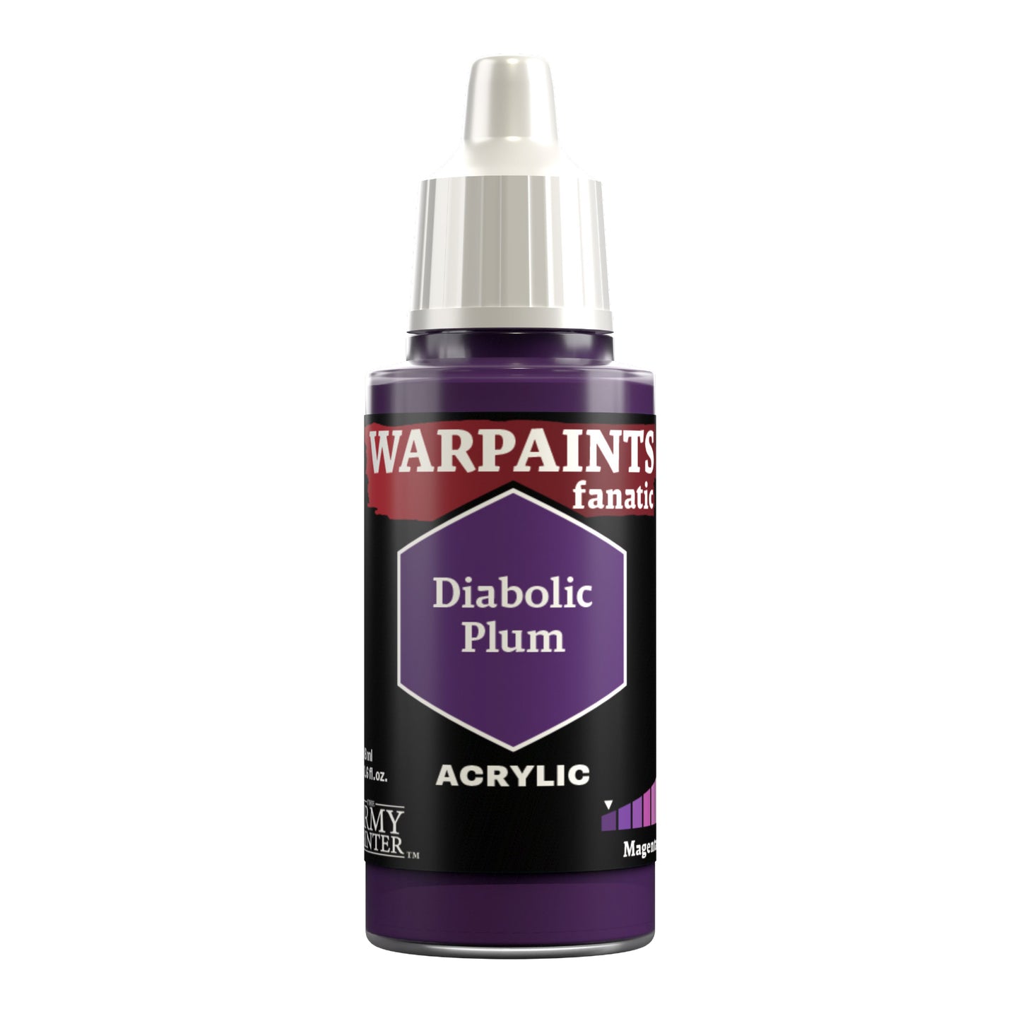 Army Painter WP3133 Warpaints Fanatic: Diabolic Plum