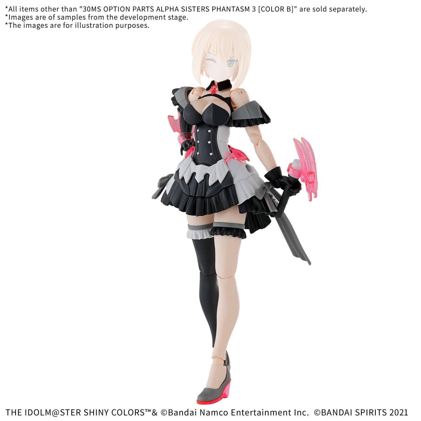 Bandai 2783944 30MS Option Body Parts Alpha Sisters Phantasm 3 [Color B] "THE iDOLM@STER"