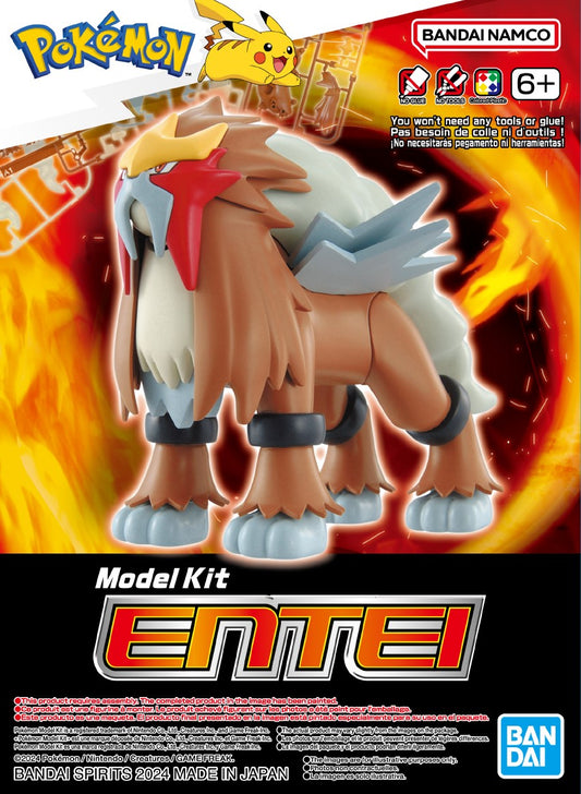 Bandai 2730239 Pokémon Model Kit Entei