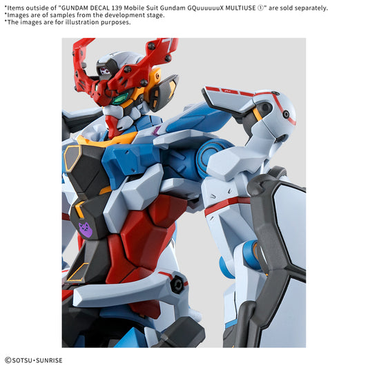 Bandai 2773795 Gundam Decal 139 Mobile Suit Gundam Gquuuuuux Multiuse 1