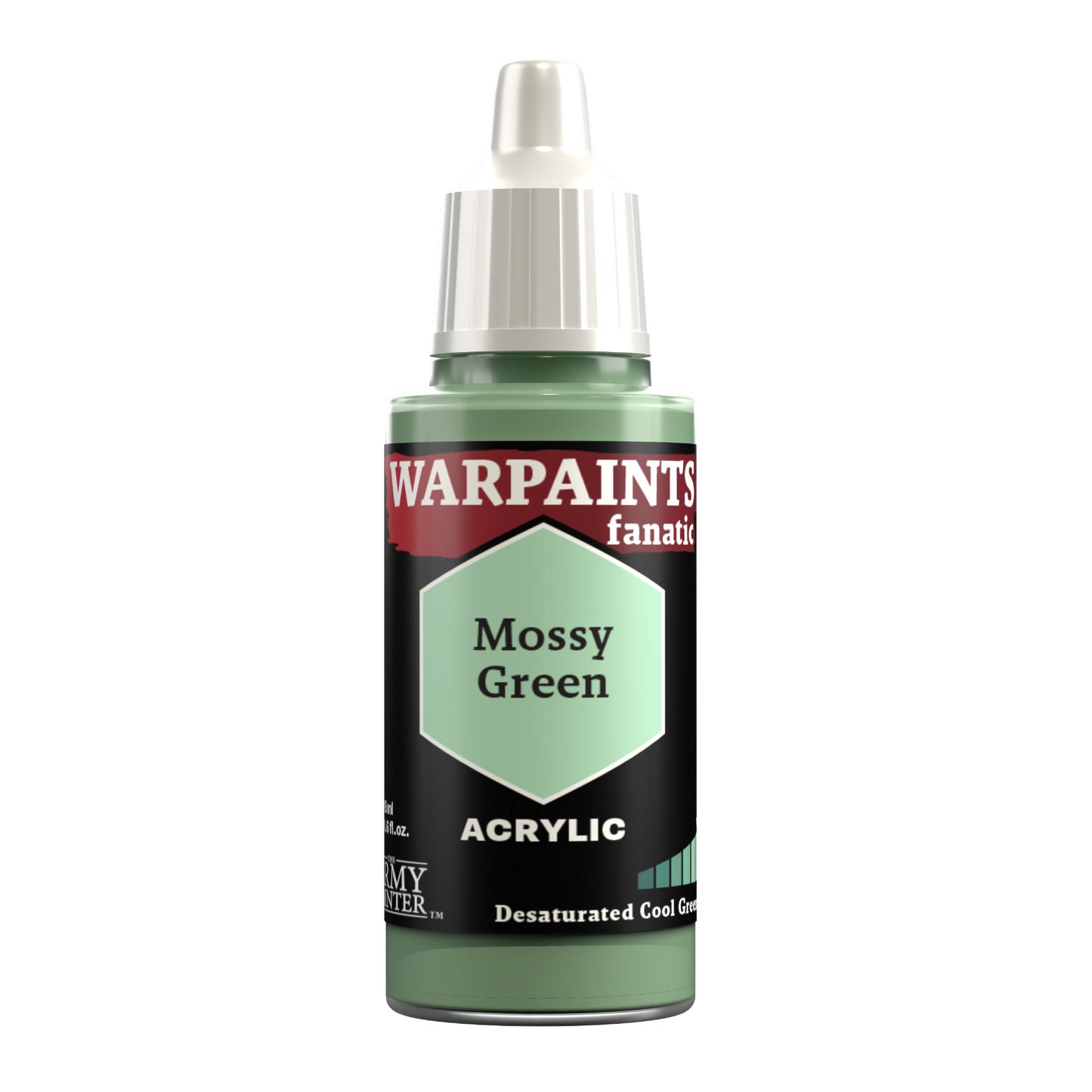 Army Painter WP3066 Warpaints Fanatic: Mossy Green