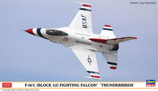 Hasegawa 02495 1/72 F-16C (Block 52) Fighting Falcon “Thunderbirds”