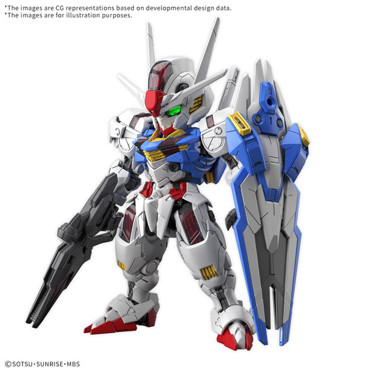 Bandai 2773803 MGSD Gundam Aerial "Mobile Suit Gundam: The Witch from Mercury"