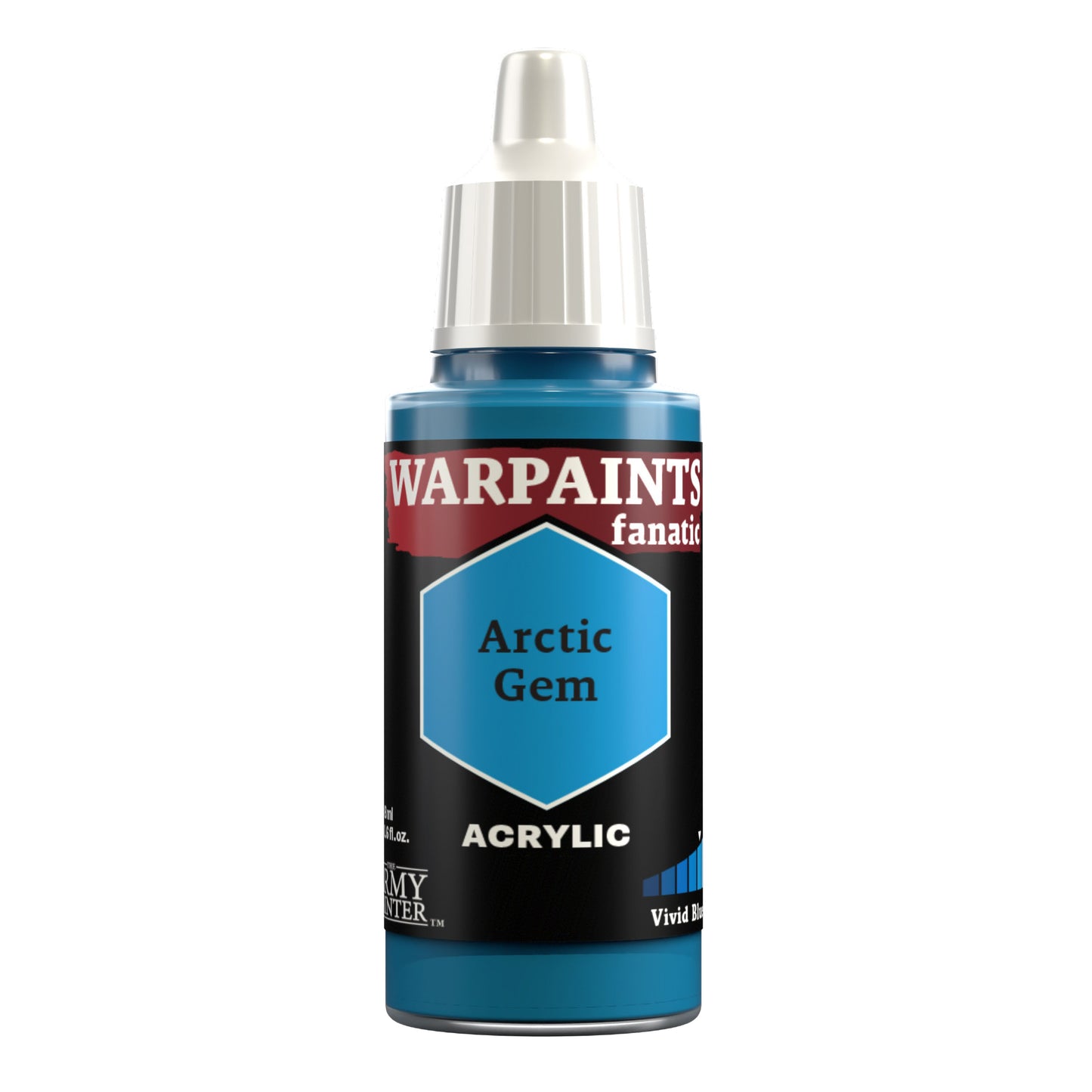 Army Painter WP3029 Warpaints Fanatic Acrylic Hobby Paint (Arctic Gem) (18ml)